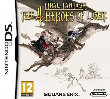 Final Fantasy - The 4 Heroes of Light (USA) box cover front